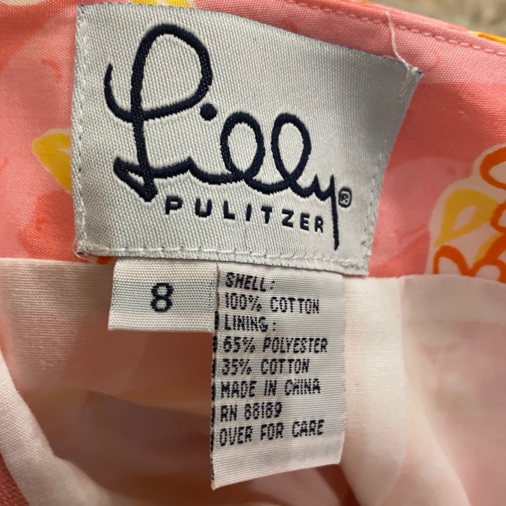 Lilly Pulitzer print skirt